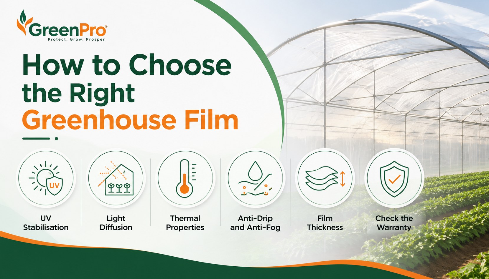 Choosing the right Greenhouse films