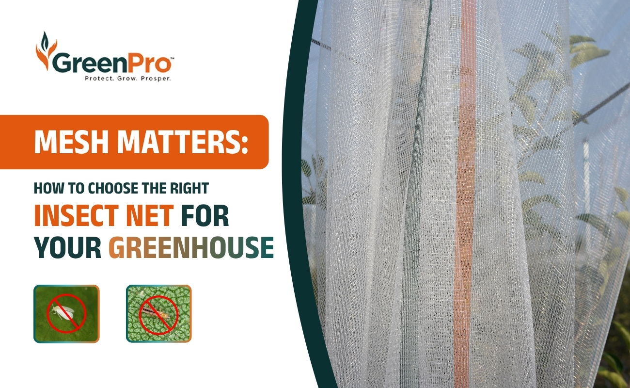 Mesh Matters: How To Choose The Right Insect Net For Your Greenhouse For Your Polyhouse And Insect Net House