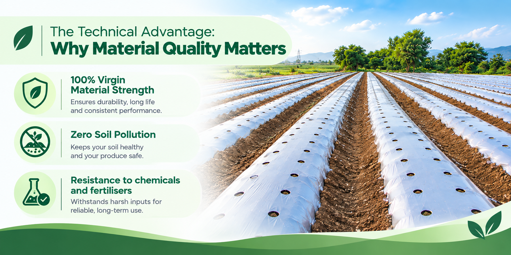 agricultural mulch film technical advantage