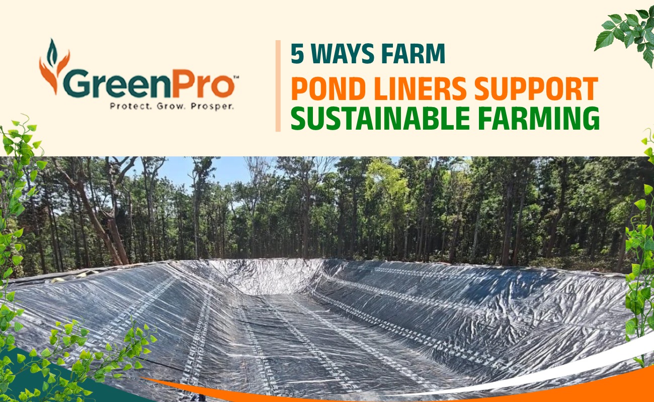 Pond Liners for Sustainable Farming