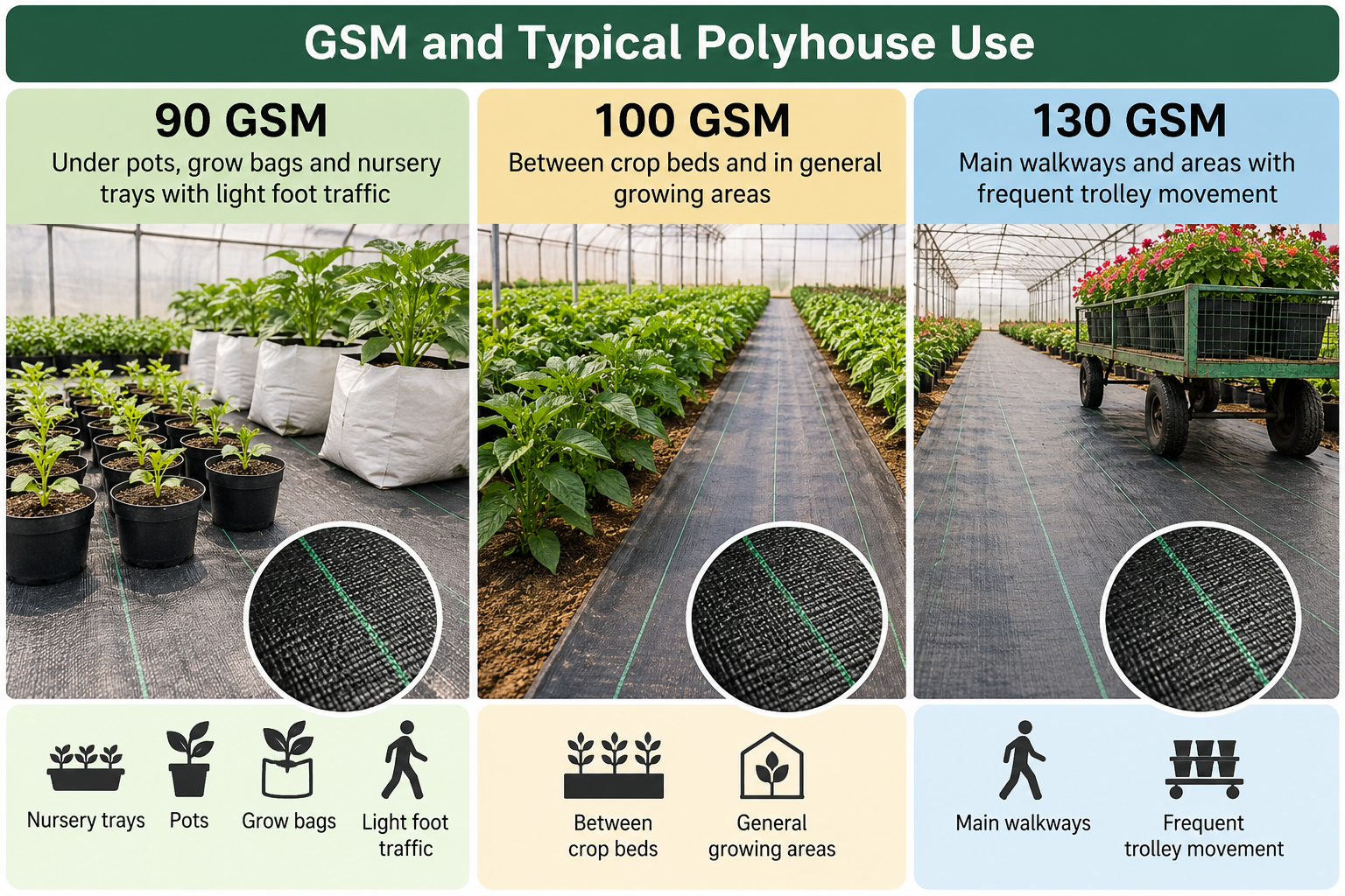 gsm for polyhouse use